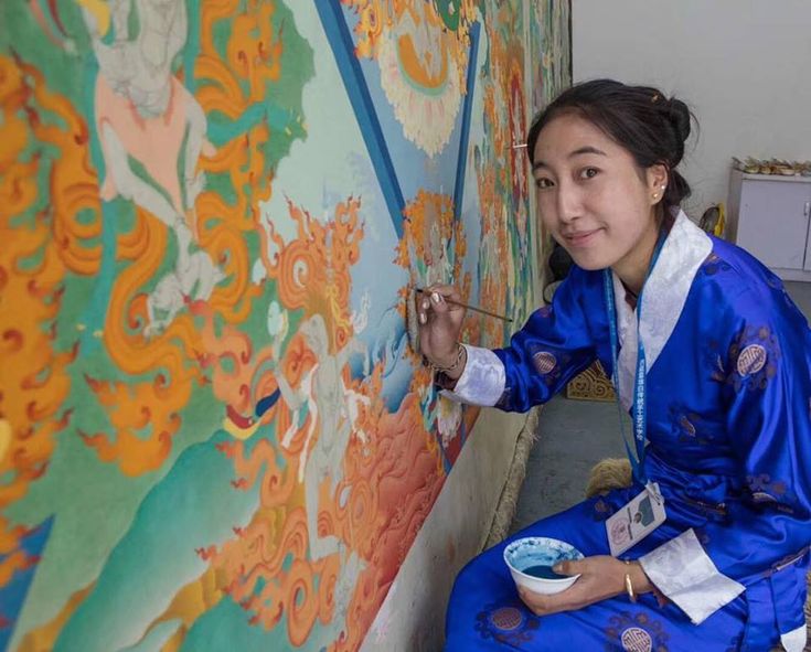 Art of Traditional Tibetan Thangka Painting
